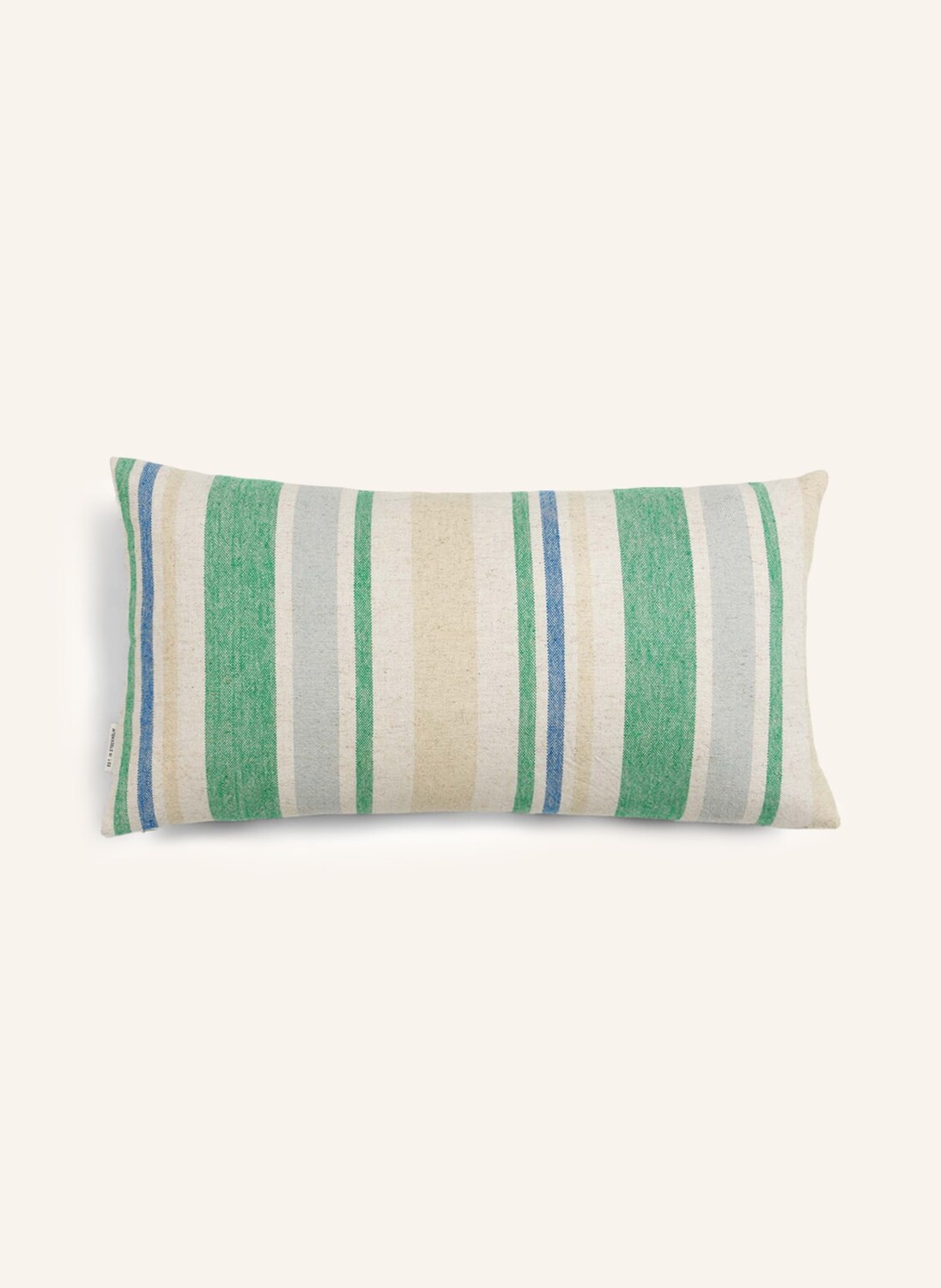 

Декоративная подушка Marc O'Polo TORRE, 30x60 см, цвет creme/mint/blau