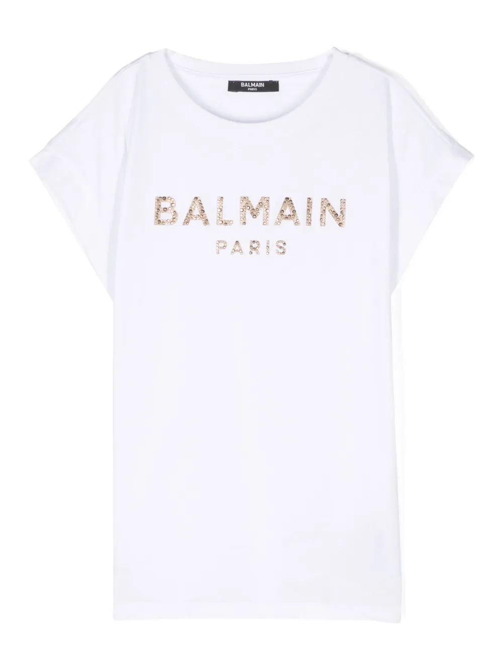 

Футболка с логотипом Balmain Kids, белый