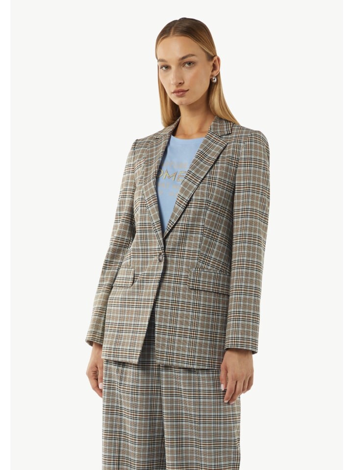 

Блейзер comma CI Indoor-Blazer langarm, бежевый