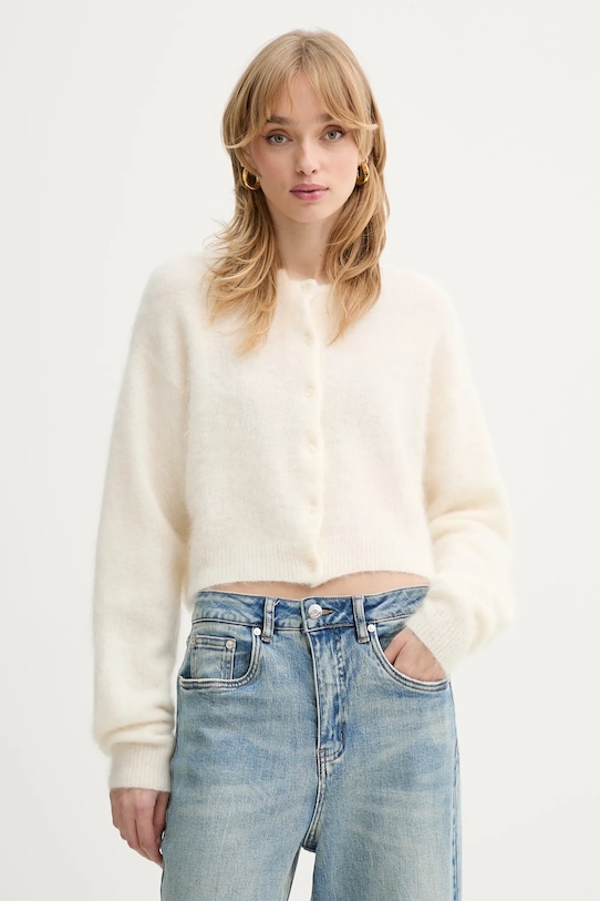 

Мохеровый кардиган gzdebbie Gestuz, бежевый