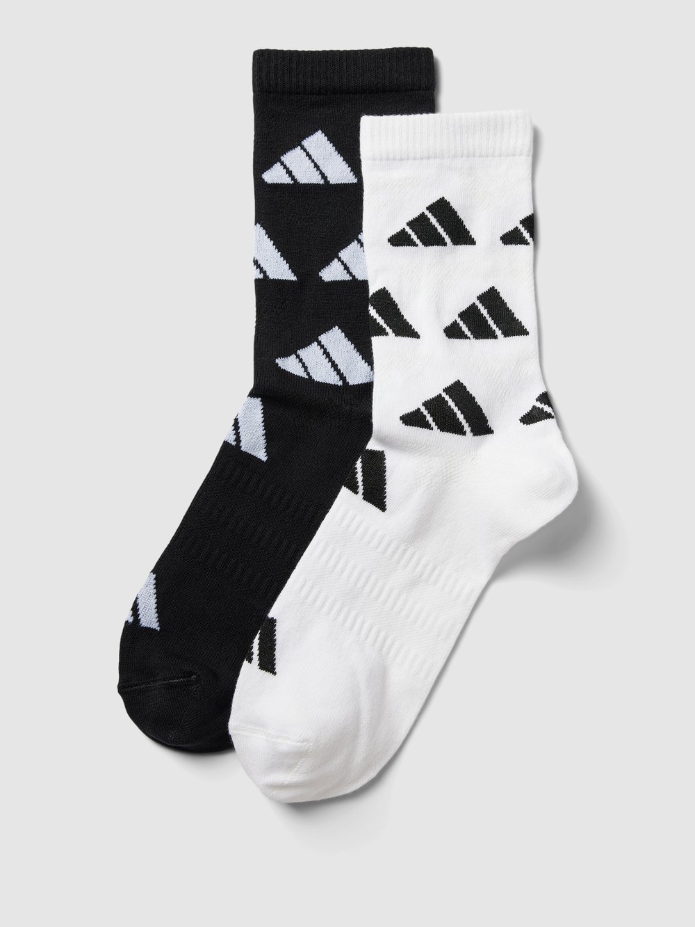 

Носки с логотипом по всей поверхности ADIDAS SPORTSWEAR, белый