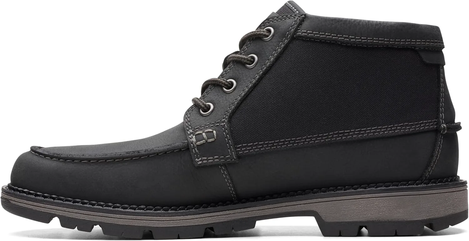 Мужские мокасины Clarks Maplewalk, черный — фото 2
