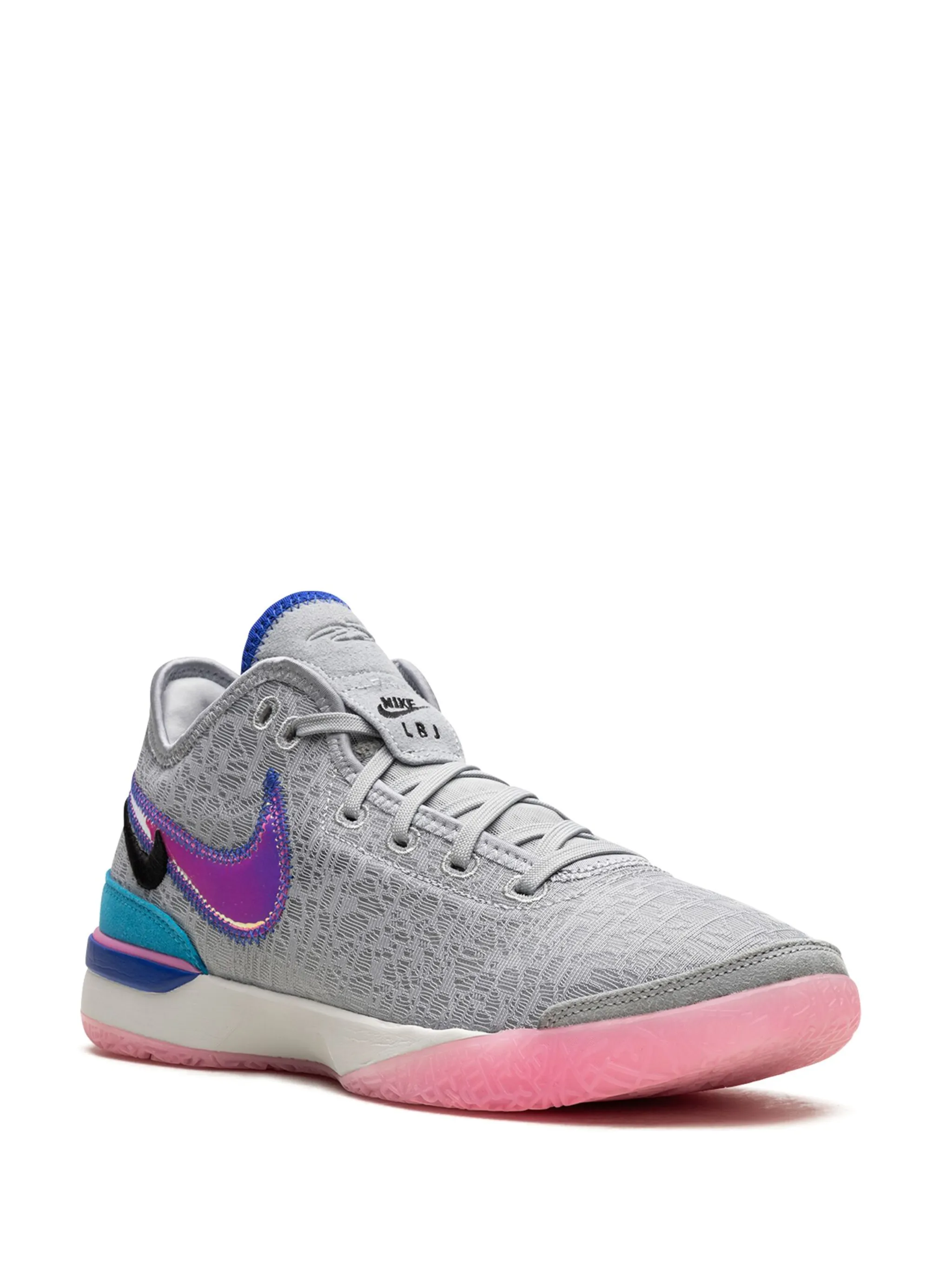 Кроссовки Zoom LeBron NXXT Gen Wolf Nike, серый — фото 2