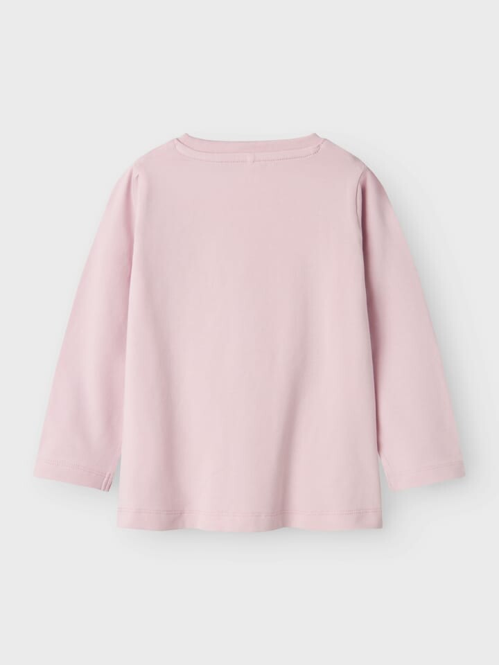 Футболка name it Langarmshirt NMFVIBBI LS TOP, цвет winsome orchid — фото 3