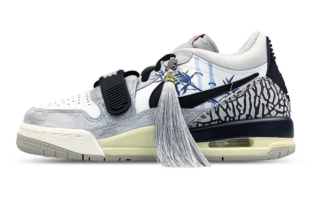 

Детские баскетбольные кроссовки Legacy 312 Low с низким верхом для подростков Jordan, серый