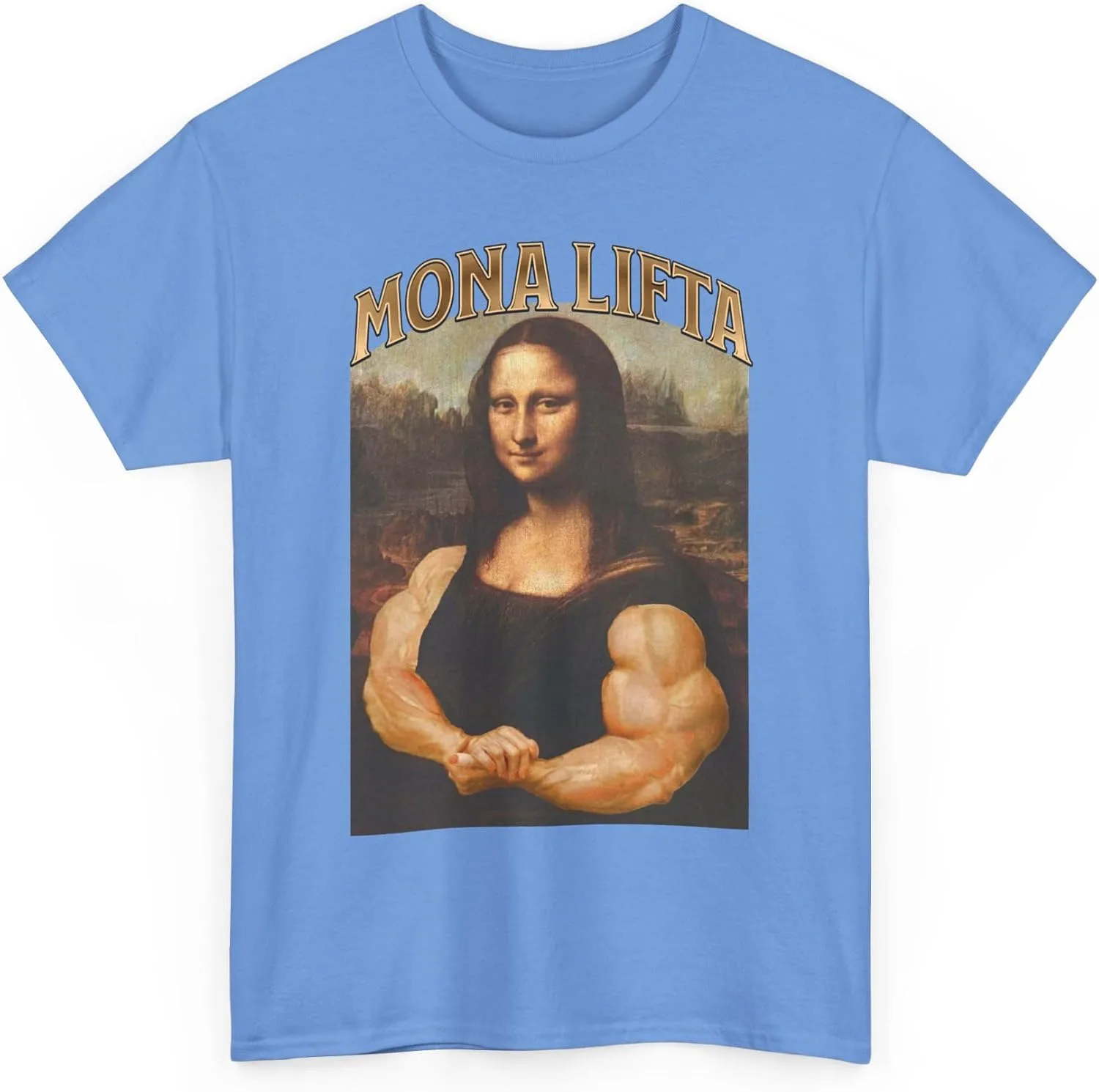 Футболка Mona Lifta, Funny Gym Shirt