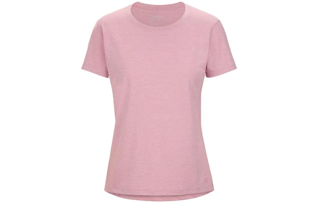 Arcteryx Футболка Arc'teryx TAEMA SS23 с коротким рукавом женская Shell Chestnut Pink — фото 3