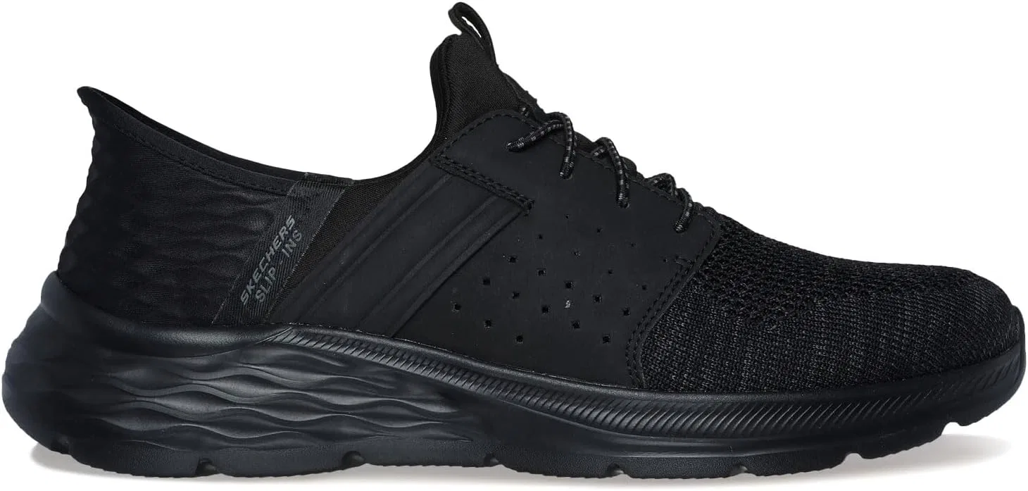 Туфли Skechers Garner Newick 210803 Men's Shoes, Black — фото 3