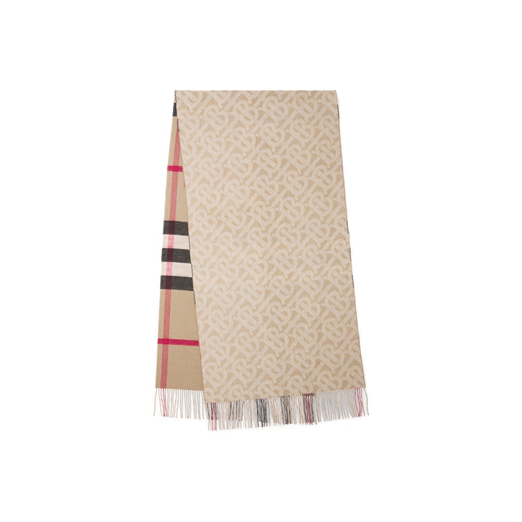

Burberry Вязаный шарф женский, Beige
