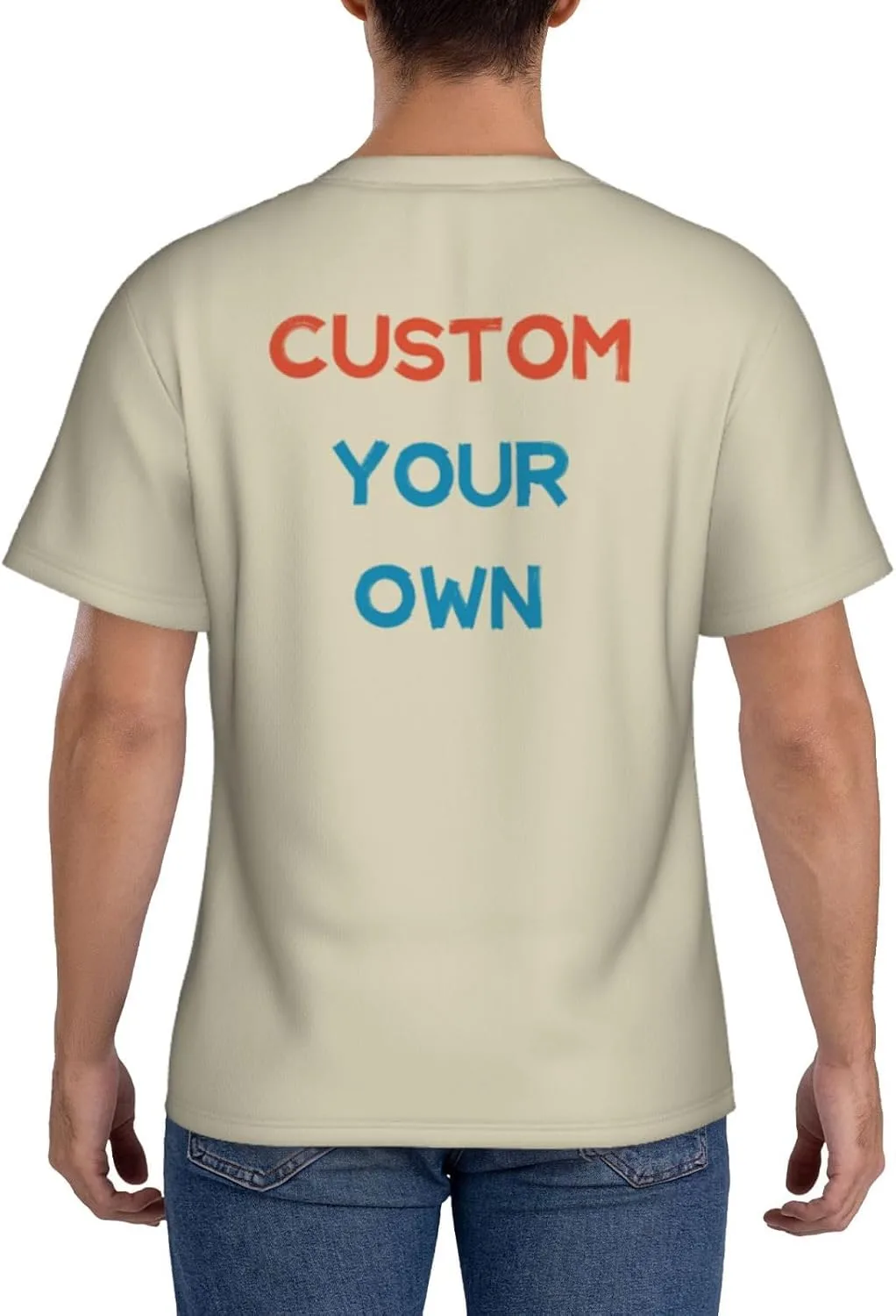 Футболка Custom с принтом на 4 сторонах для тренировок — фото 4