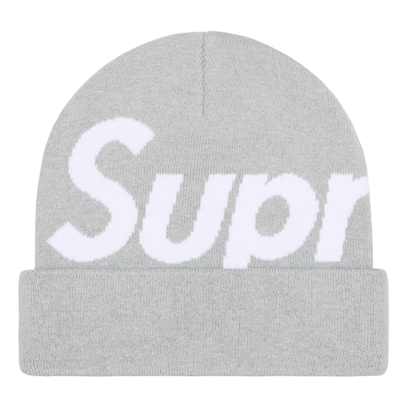 

Бейсболка Supreme Big Logo Beanie 'Grey', серый