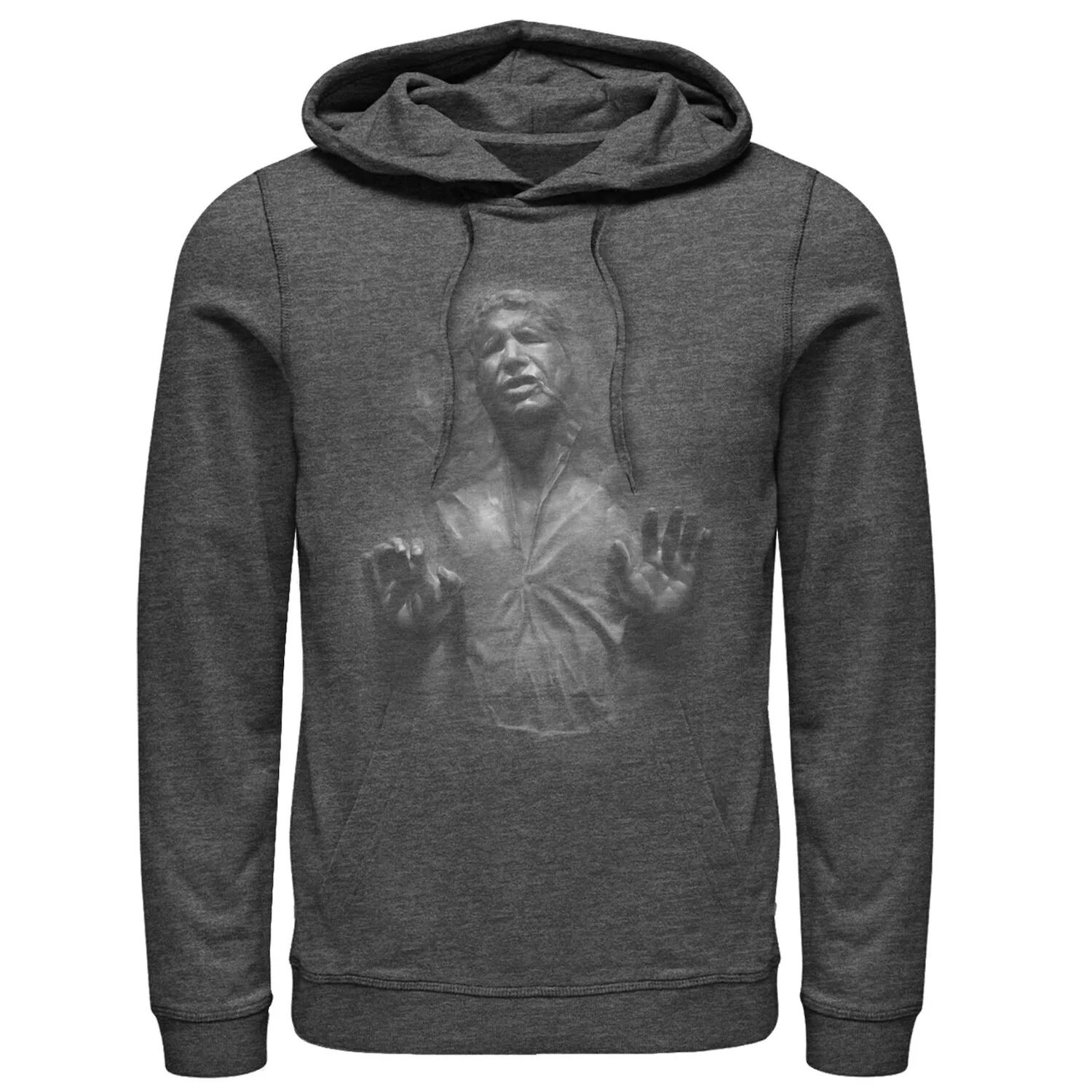 

Мужская толстовка с рисунком Teen Guys Han Solo Carbonite с рисунком Star Wars