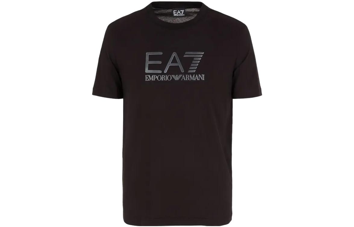

Футболка мужская черная EA7 EMPORIO ARMANI