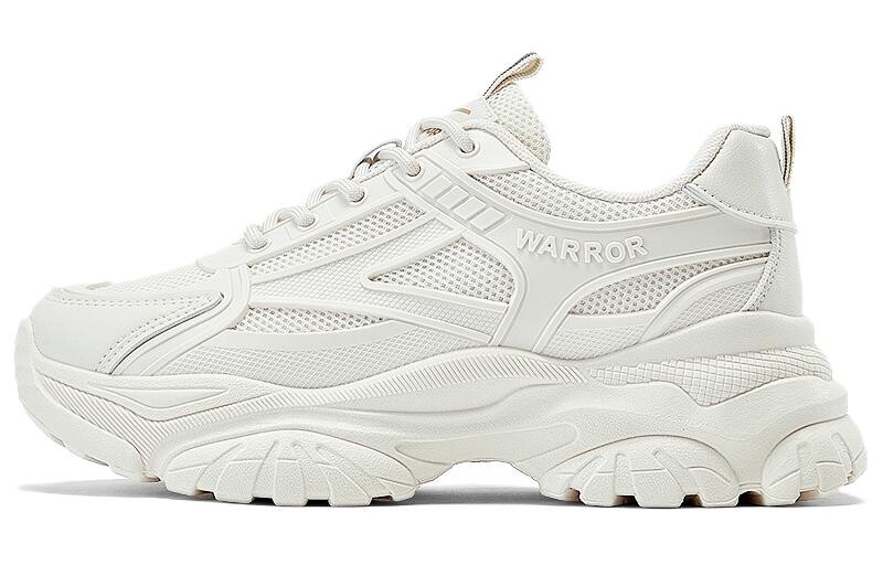 

Кроссовки WARRIOR Chunky Sneakers Women's Low-top Beige, бежевый