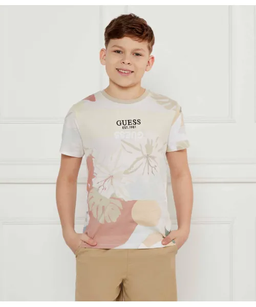 

Футболка Regular fit Guess, бежевый