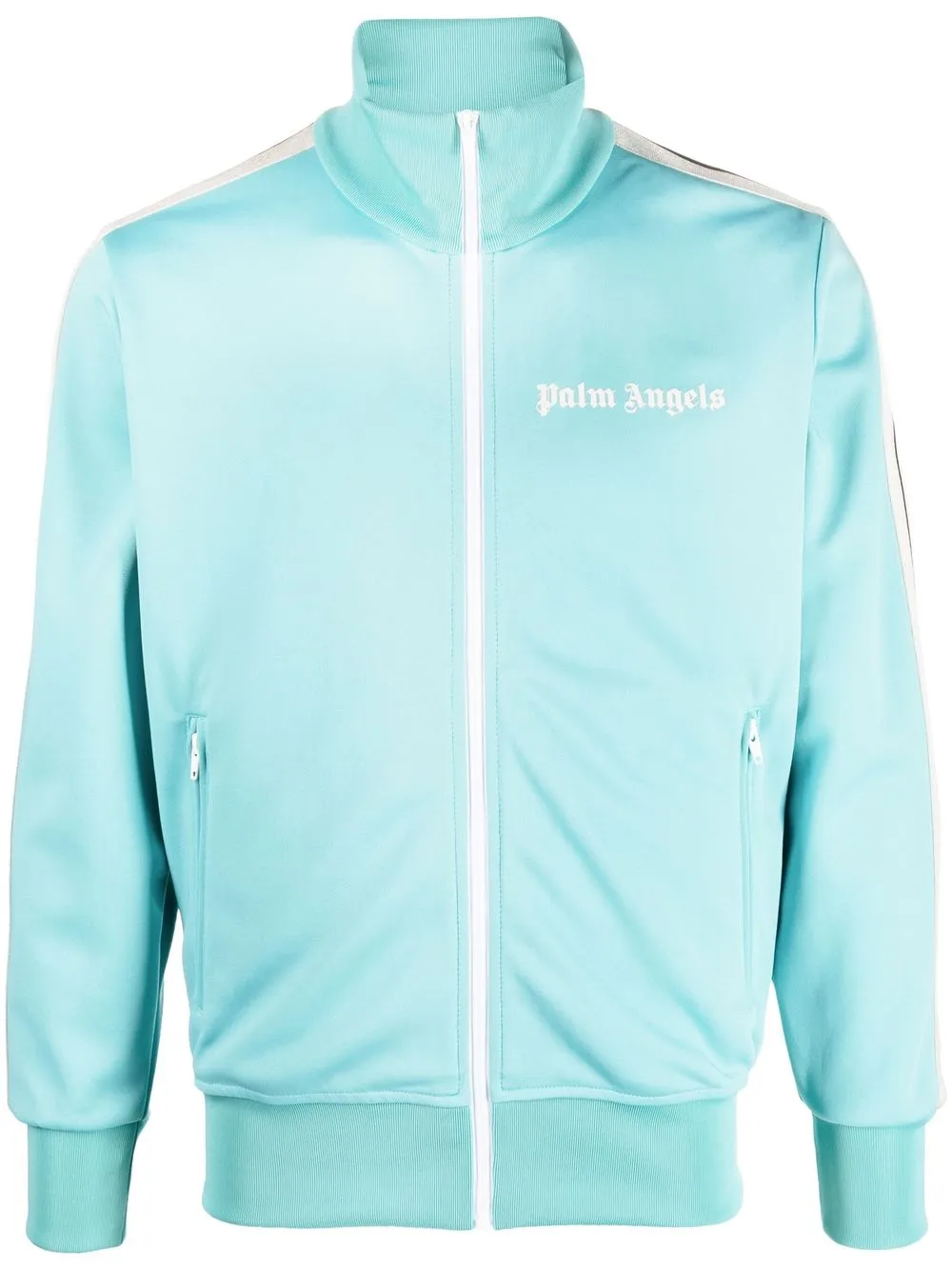 

Спортивная куртка на молнии с логотипом PALM ANGELS, синий