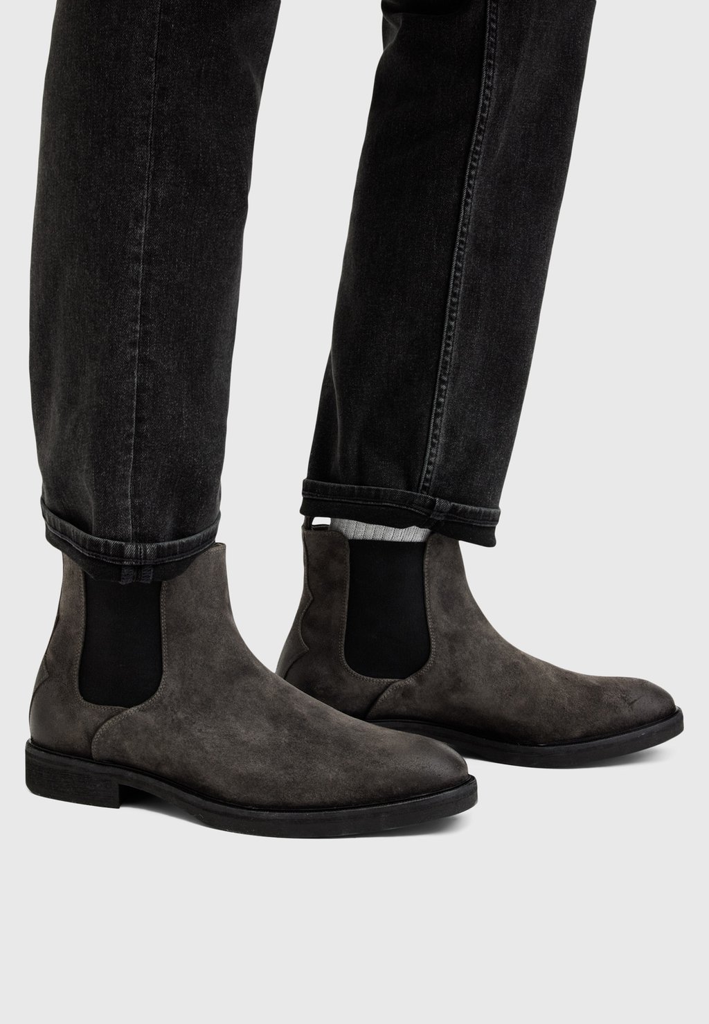 

Классические ботильоны CREED AllSaints, серый