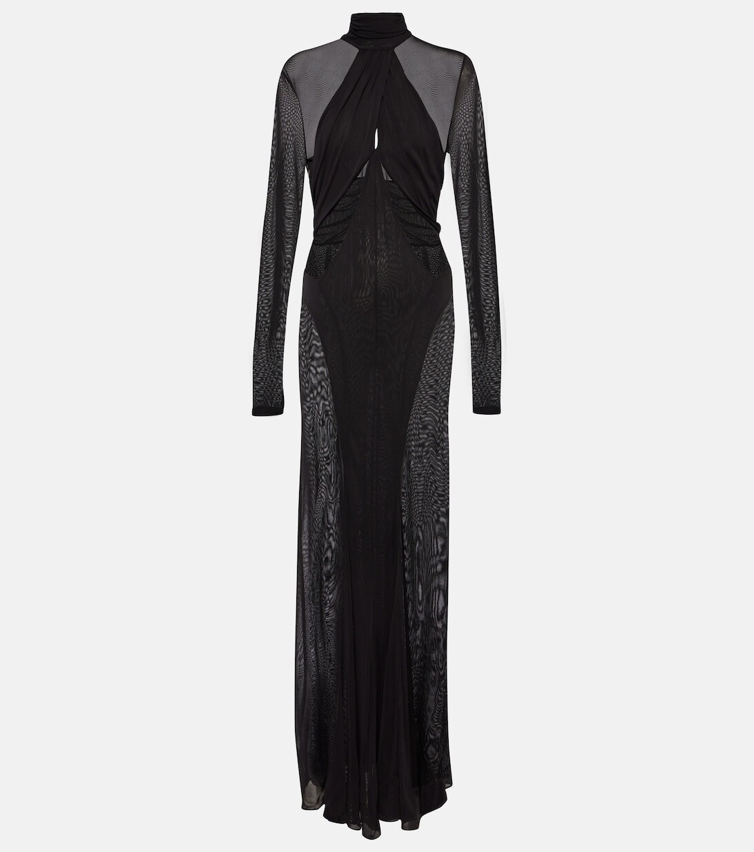 

Полупрозрачное платье rimma Isabel Marant, черный
