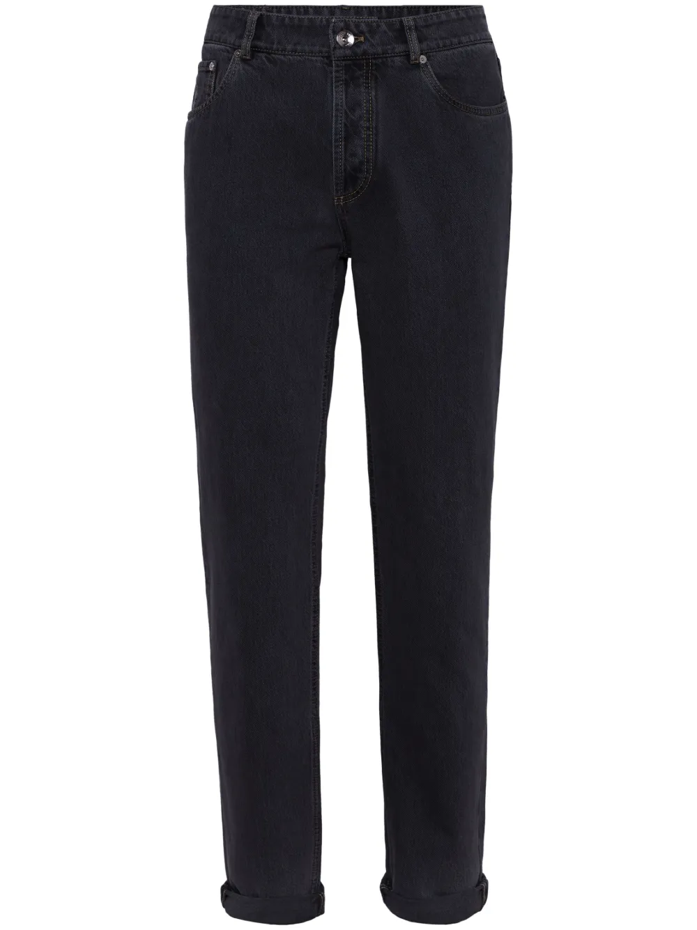 

Зауженные джинсы Brunello Cucinelli, синий