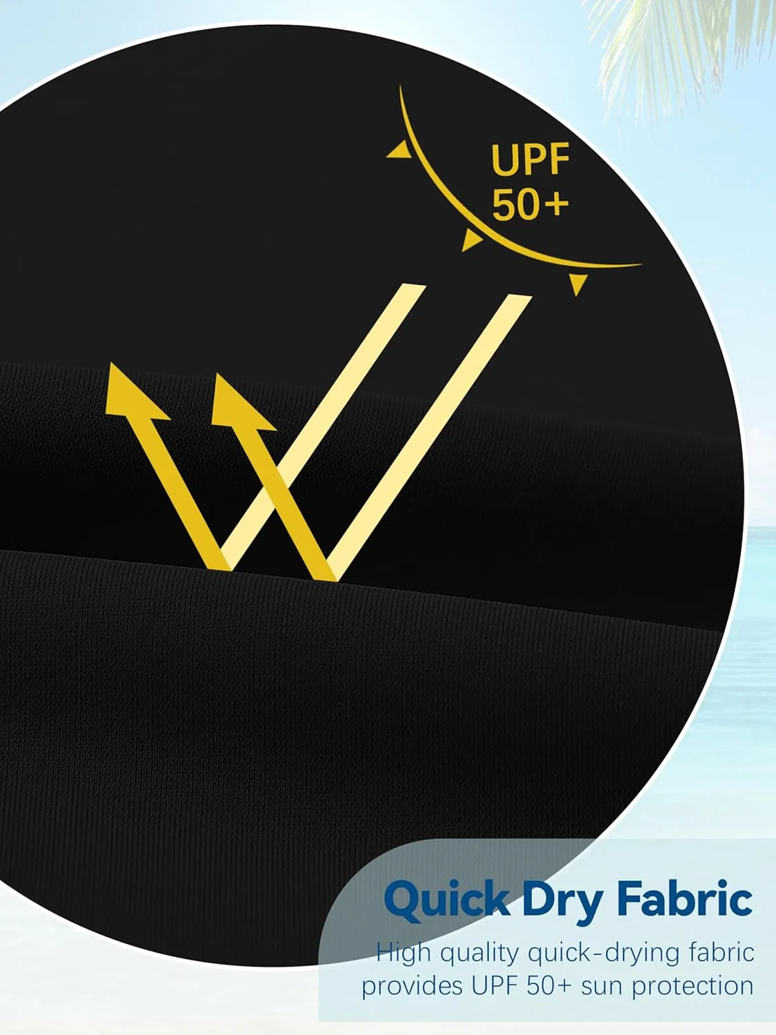 Футболка для мальчиков UPF 50+ Dry Fit, WVQ, Black — фото 3