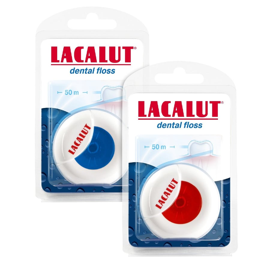 

Зубная нить Lacalut 50 M Zdrovit
