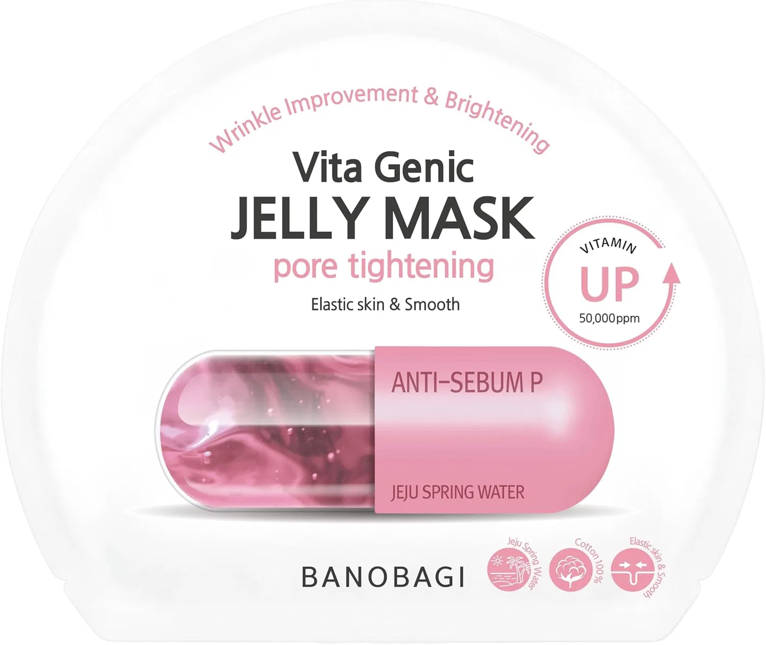 Маска для лица Banobagi — Желе для лица Vita Genic Jelly Mask Pore Tightening, 30 мл