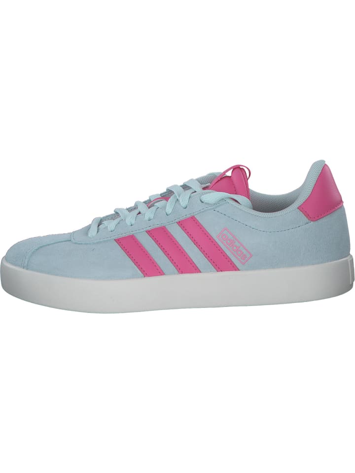 Элегантные туфли на шнуровке adidas, цвет halo mint/magenta/pink — фото 2