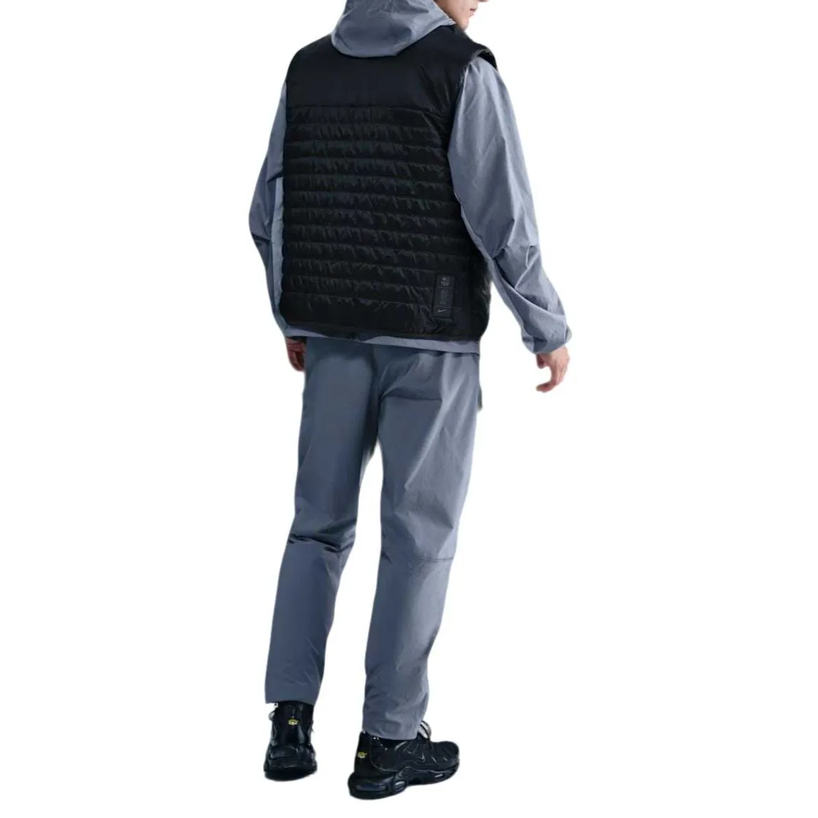 Nike Футболка-поло мужская FC Vests Charcoal Gray/Charcoal Gray/Smoke Gray — фото 3