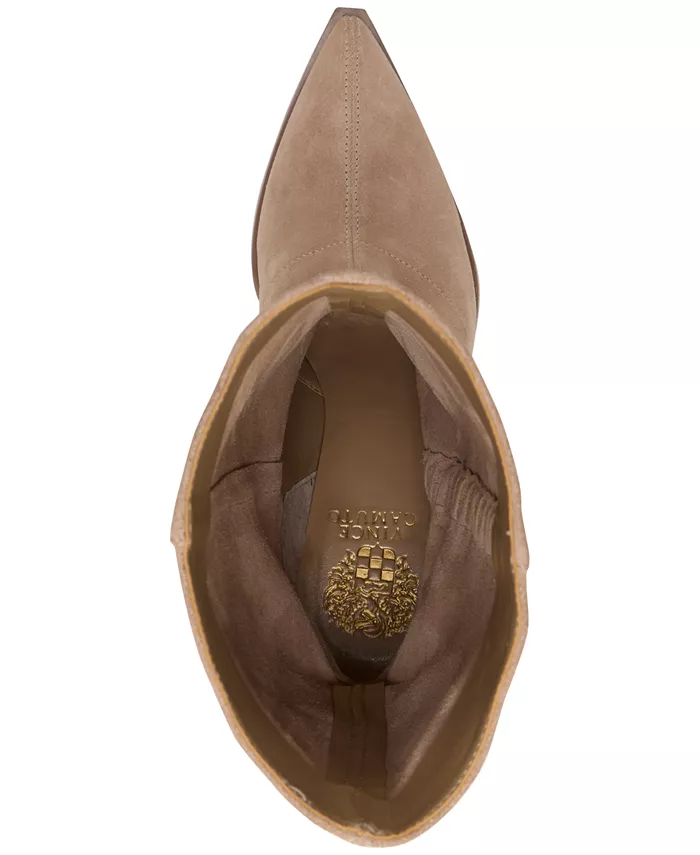 Женские ботинки Lorrys на блочном каблуке Vince Camuto, загар/бежевый — фото 4