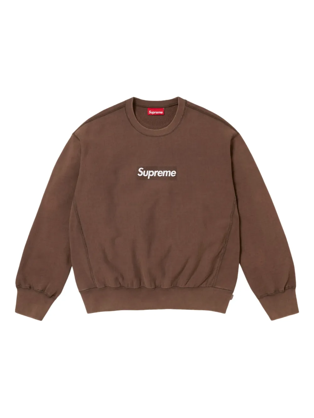 

Толстовка SS 25 Brown с логотипом Supreme, коричневый