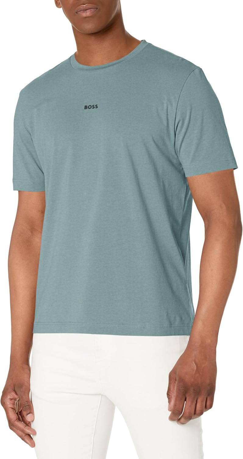 

Мужская хлопковая футболка BOSS с логотипом на груди, стандартного кроя, Goblin Green1, Зеленый, Мужская хлопковая футболка BOSS с логотипом на груди, стандартного кроя, Goblin Green1