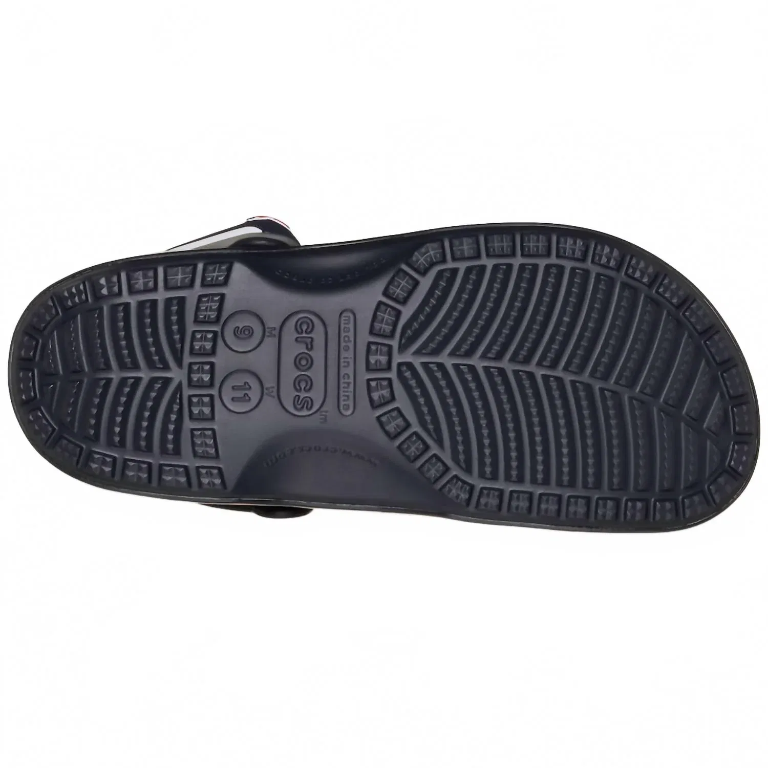 Crocs Мужские классические сабо Houston Texans, сине-красные — фото 3