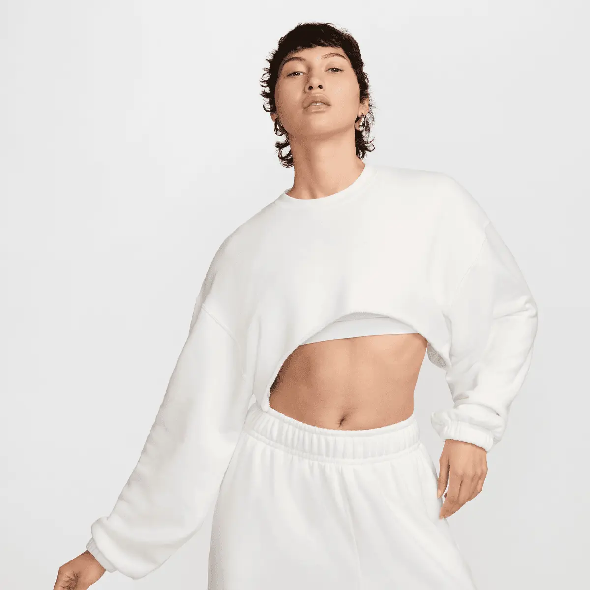 

Толстовка Nike Sportswear Dance Oversized Shrug, белый