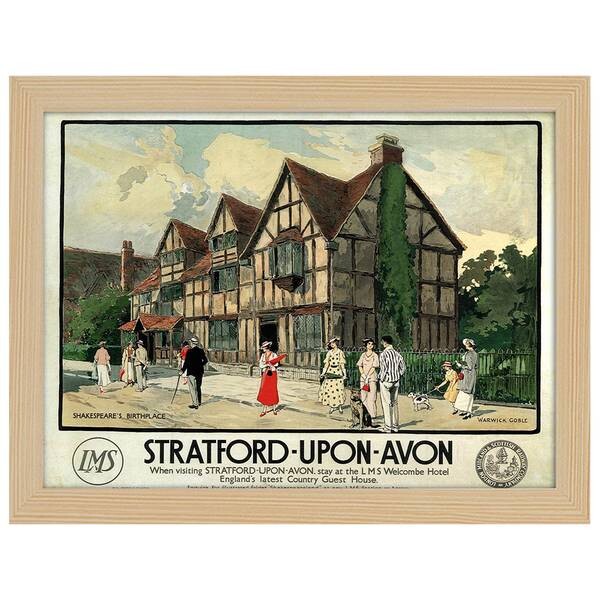 

Рамка для фотографий LegendArte Poster Stratford-Upon-Avon цвет eiche