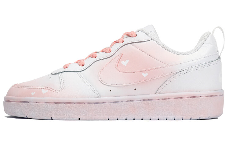 

Кроссовки Nike Court Borough Skateboard Shoes Women's Low-Top Pink White