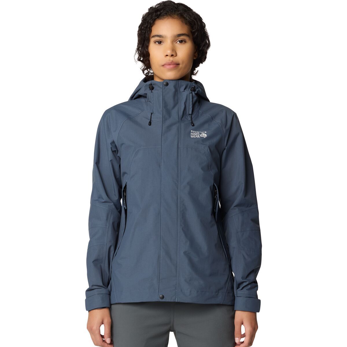

Сухая худи куртка Mountain Hardwear, голубой