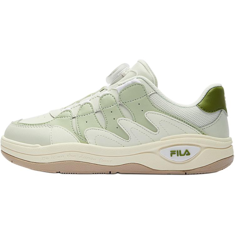 

FILA KIDS Детские кроссовки для скейтбординга BOA, устойчивые к истиранию, низкие, зеленые
