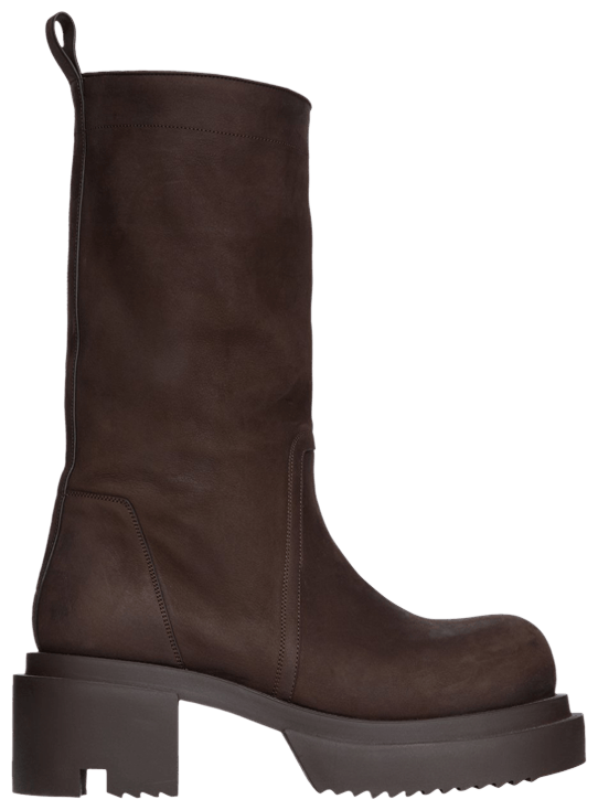 

Ботинки Rick Owens Concordians Calf Pull On Bogun Boot 'Brown', коричневый