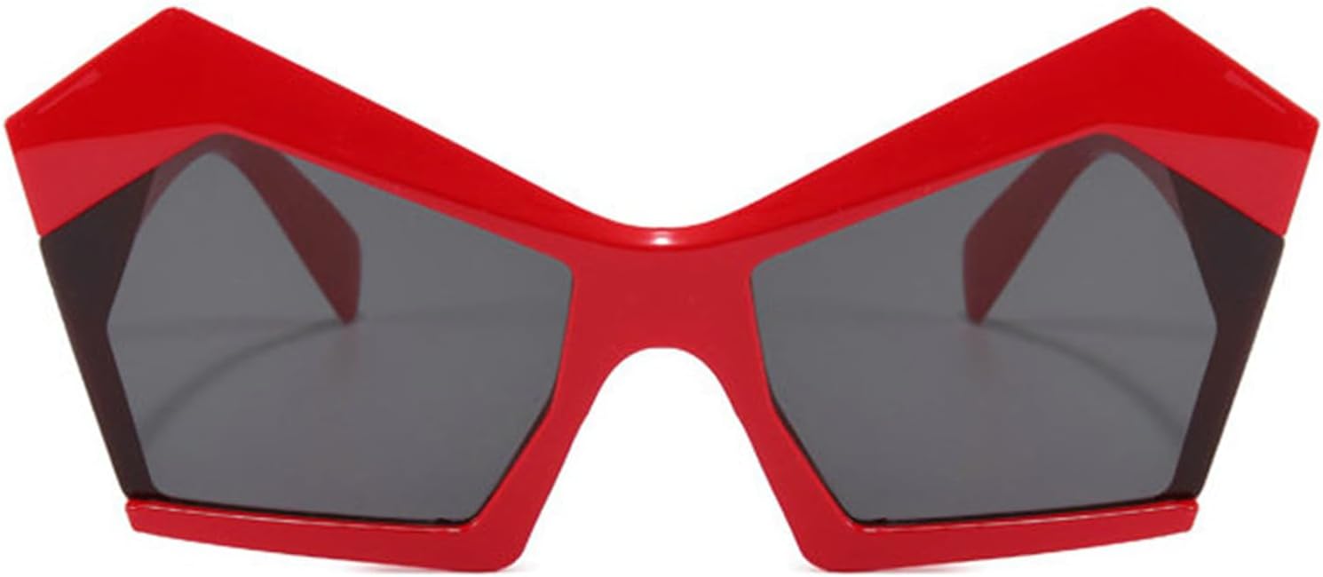 

Солнцезащитные очки "кошачий глаз" большого размера для женщин, винтажные, с большими многоугольными линзами, квадратные, черные; солнцезащитные очки для мужчин, многоугольные, с защитой от УФ-излучения UV400 helena, C4