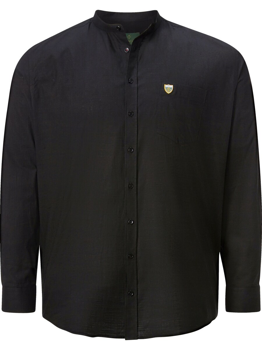 

Рубашка на пуговицах Comfort fit Charles Colby Duke Tancred, черный