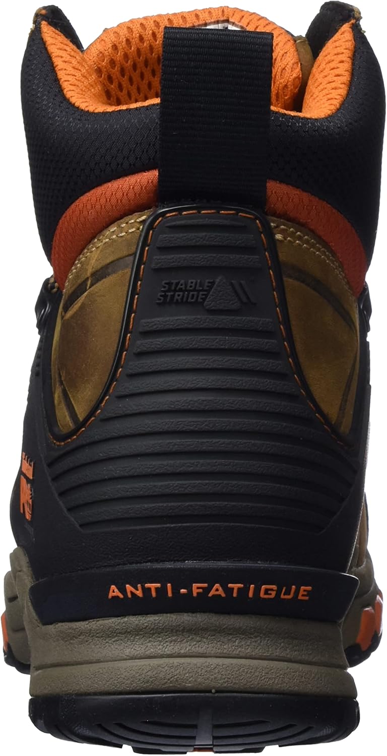 Мужские пожарные и защитные ботинки Timberland Pro Flat, Brown — фото 3