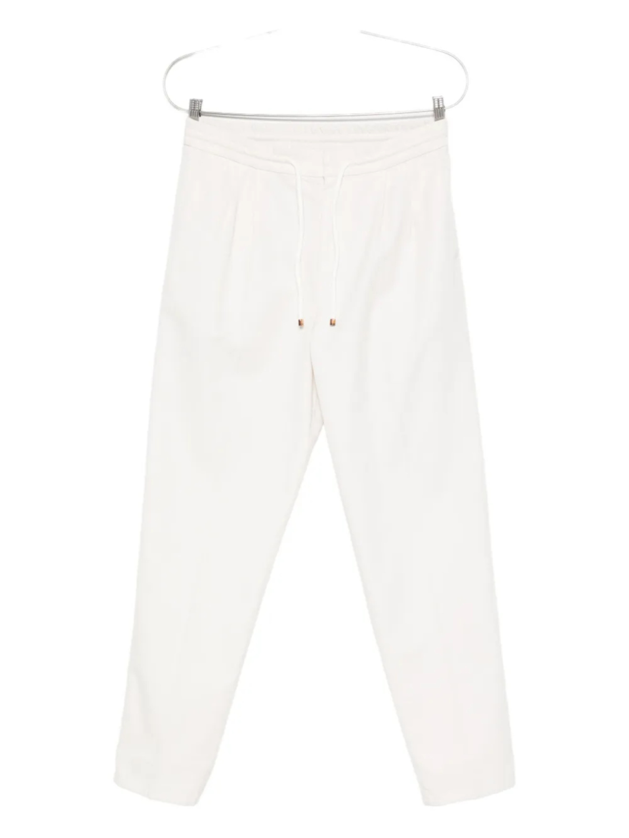 

Спортивные брюки из хлопка Brunello Cucinelli, белый