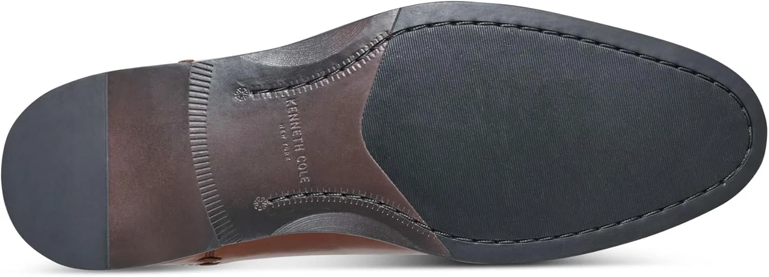 Мужские ботинки Kenneth Cole New York Tully Chelsea, Medium Brown Leather — фото 3