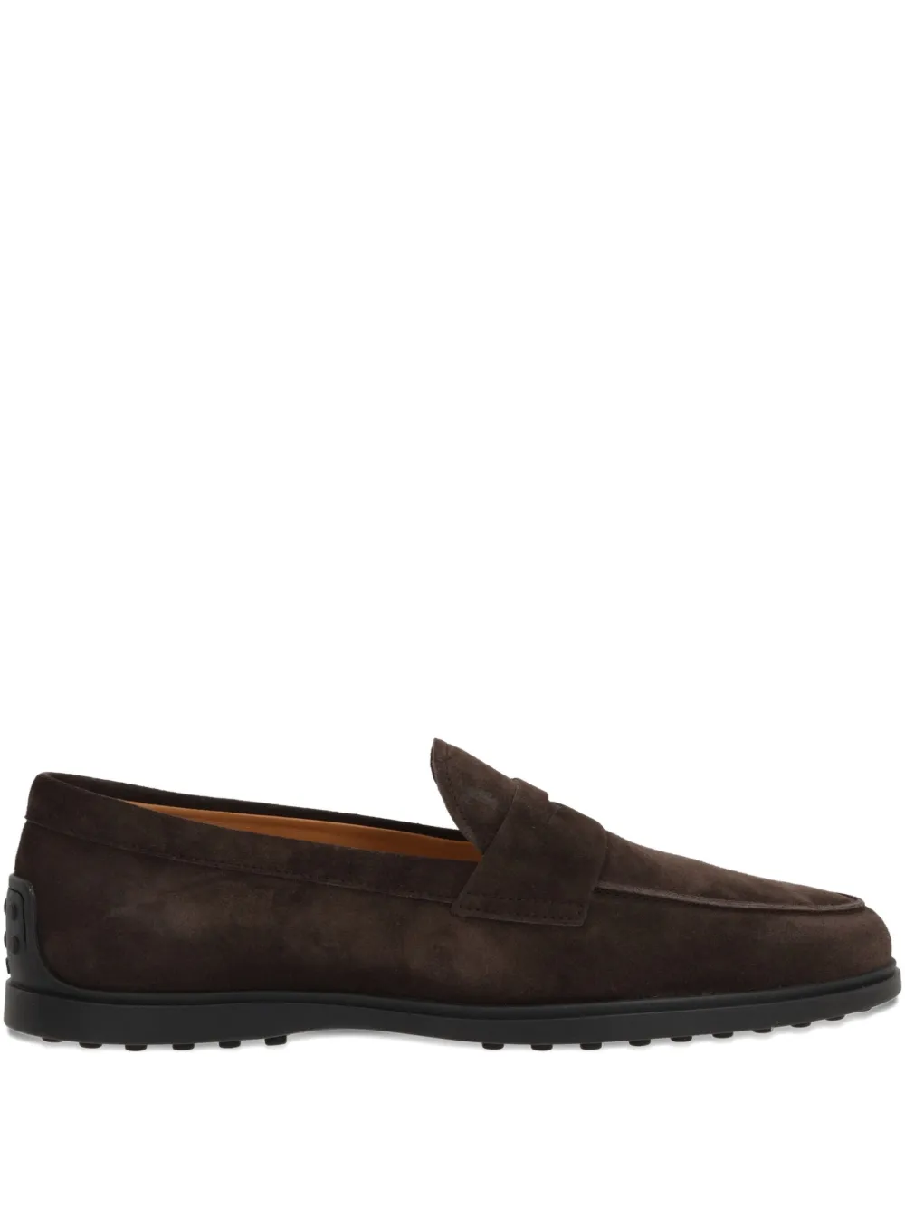 

Замшевые мокасины TOD'S, коричневый
