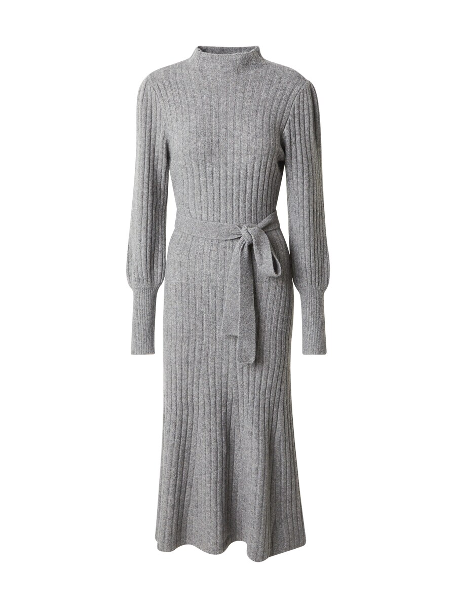 

Вязаное платье VILA Knitted dress, пятнистый серый