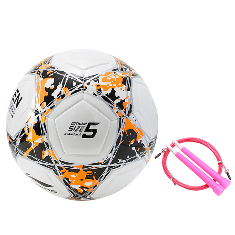 

LINING Размер 5 футбольный мяч TPU бесшовный термосварной Unisex Multicolor