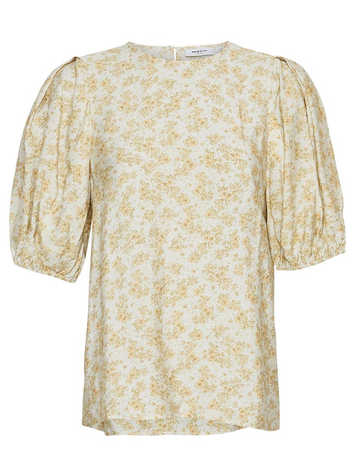 

Блузка MOSS COPENHAGEN, бежевый/желтый