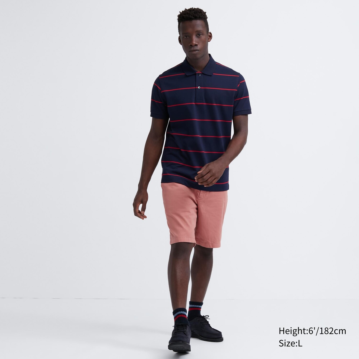 

Шорты-чиносы (короткометражные) Uniqlo, розовый