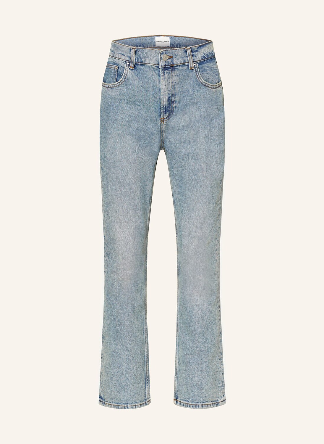 

Прямые джинсы CLAUDIE PIERLOT, цвет D032 DENIM VERY LIGHT BLUE