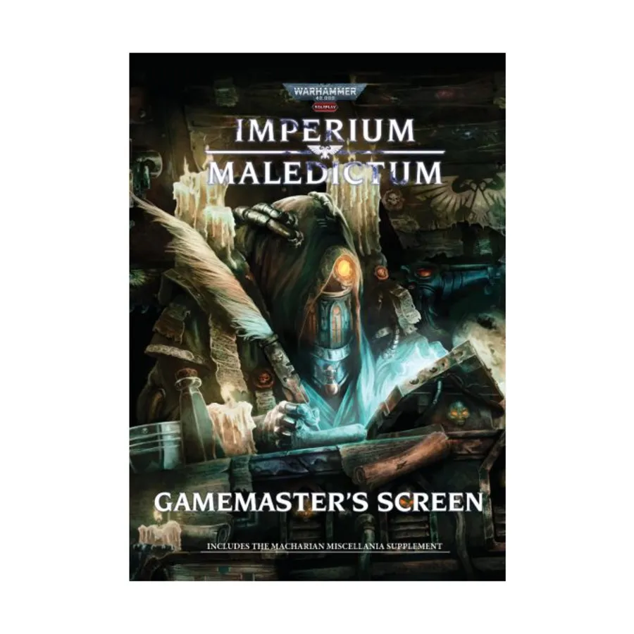 

Imperium Maledictum GM Screen, Warhammer 40,000 RPG (Cubicle Seven), твердый переплет